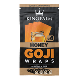 KING PALM GOJI WRAPS SUPER SLOW BURNING 4PK