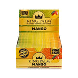 KING PALM FLAVORED KING SIZE HEMP ROLLING PAPER WITH MAGNET & TIPS