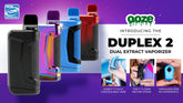 Ooze Duplex 2 900mAh Dual Extract Vaporizer With C-Core Technology
