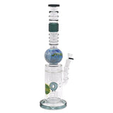 SMOQ GLASS 18″ SPRINKLE SHOWER DESIGN WATER PIPE