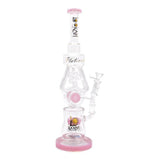 LOOKAH GLASS 16″ SPRING DESIGN GLASS WATER PIPE