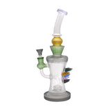 TATTAOO GLASS 14″ COLORFUL STONE DESIGN GLASS WATER PIPE