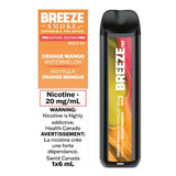 Breeze Smoke Pro Edition 6ML 2000 Puffs 1000mAh Prefilled Synthetic Nicotine Salt Pod Device With Mesh Coil Technology