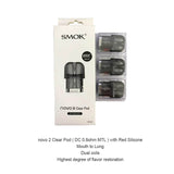 SMOK Novo 2 Refillable 1.8ML / 2ML Replacement Pods - Pack Of 3
