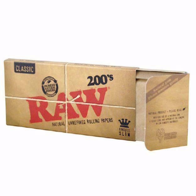 RAW CLASSIC 200 S KING SIZE SLIM ROLLING PAPER