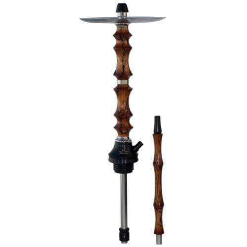 Hookah Sunrise Classic Wood Zipper