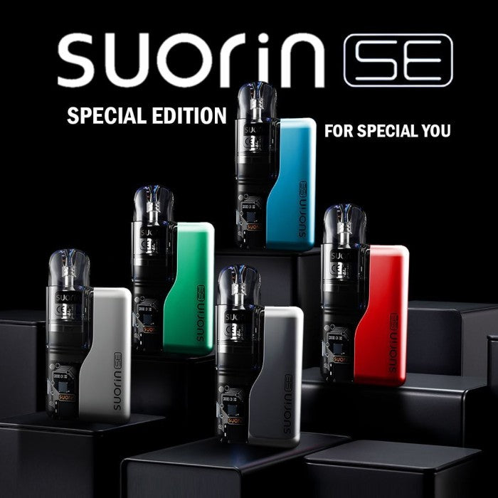 Suorin SE 800mAh Pod System Starter Kit With 2 x Refillable 2ML Cartridge Pod