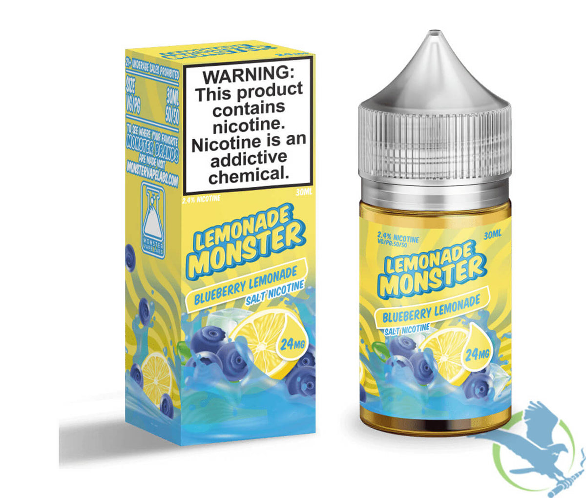 Lemonade Monster Synthetic Nicotine Salt E-Liquid 30ML By Jam Monster