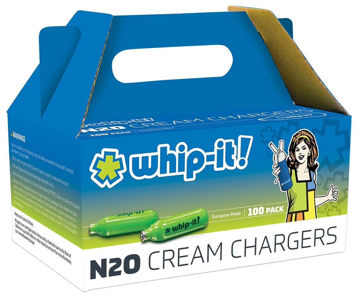 WHIP IT WHIP CREAM CHARGERS CASE