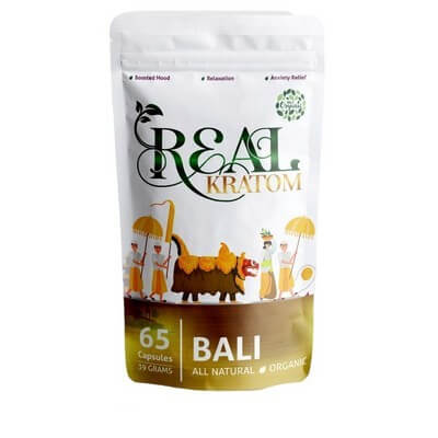 REAL KRATOM (39GM) 65CT CAPSULES