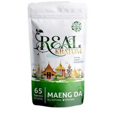 REAL KRATOM (39GM) 65CT CAPSULES