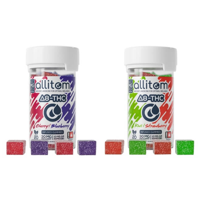 ALLITOM DELTA 8 THC 600MG GUMMIES JAR