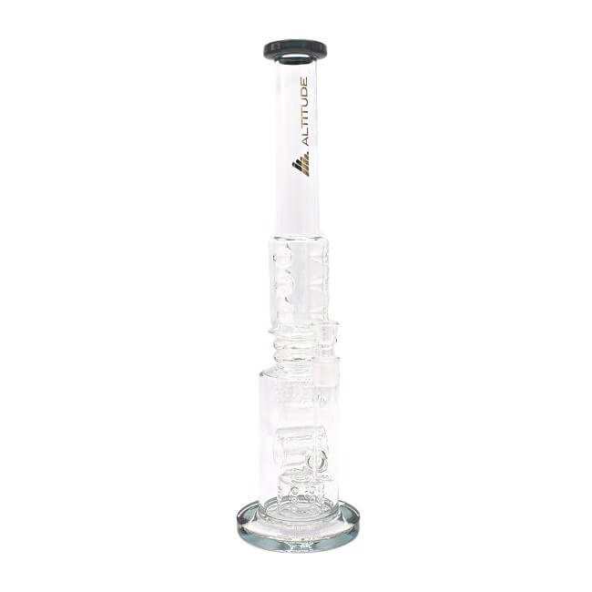 ALTITUDE 19″ WITH MULTIPLE ASH CATCHER DESIGN GLASS WATER PIPE