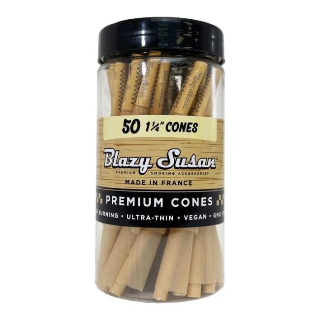 BLAZY CONES 1 1/4 CONES 50CT JAR