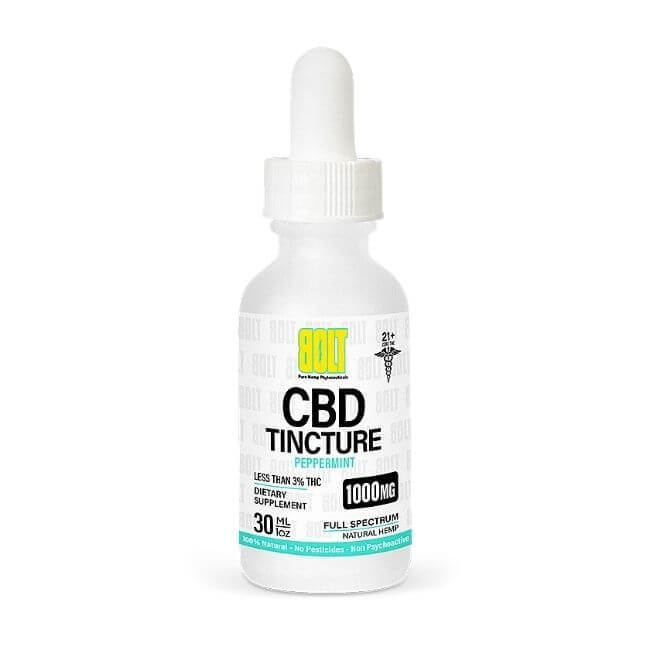 BOLT CBD TINCTURE 30ML 2000MG