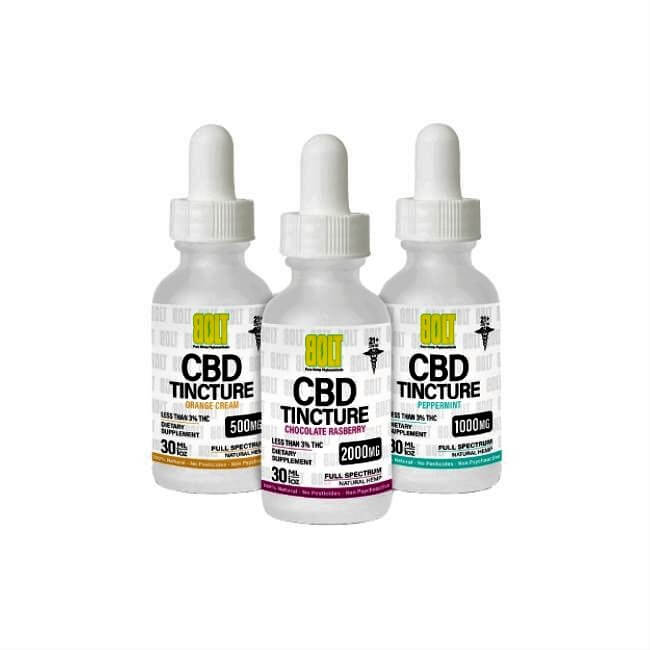 BOLT CBD TINCTURE 30ML 2000MG