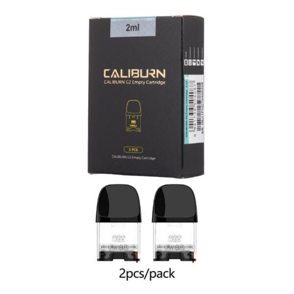 UWELL CALIBURN G2 EMPTY CARTRIDGE 2ML 2PK/ BOX