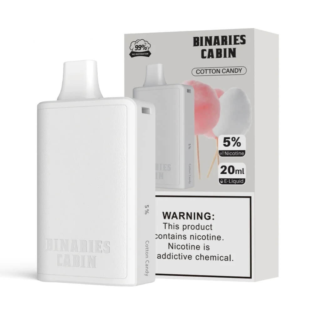 Horizon Binaries Cabin 20ML 10,000 Puffs 650mAh Prefilled Nicotine Salt Rechargeable Disposable Device With Mesh Coil & Leather Design