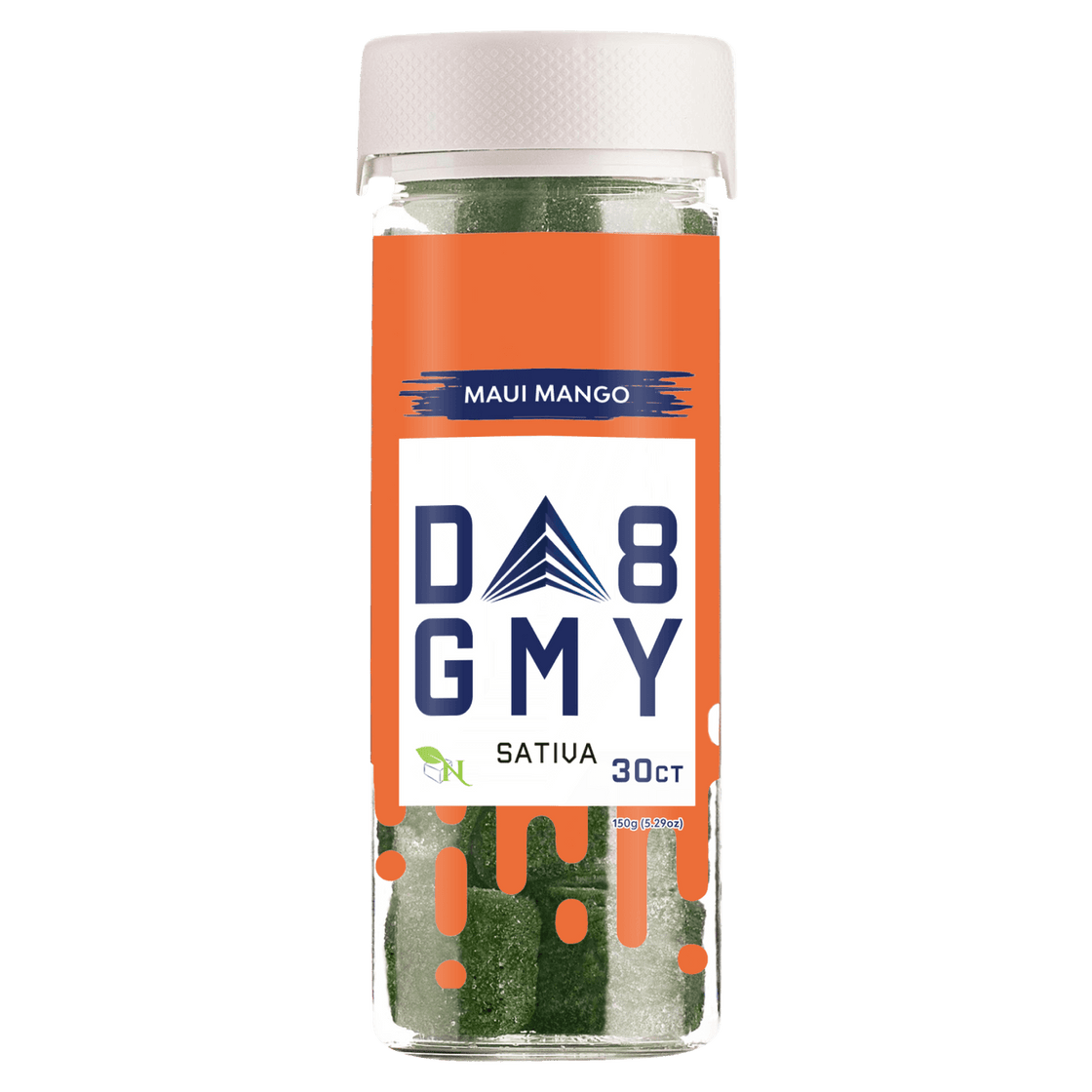 AGFN DELTA 8 750MG GUMMIES 30CT JAR