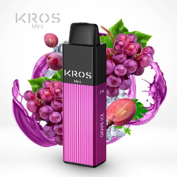 KROS Mini 10ML 4000 Puffs 650mAh Rechargeable Prefilled Nicotine Salt Disposable Vape With Premium Mesh Coil