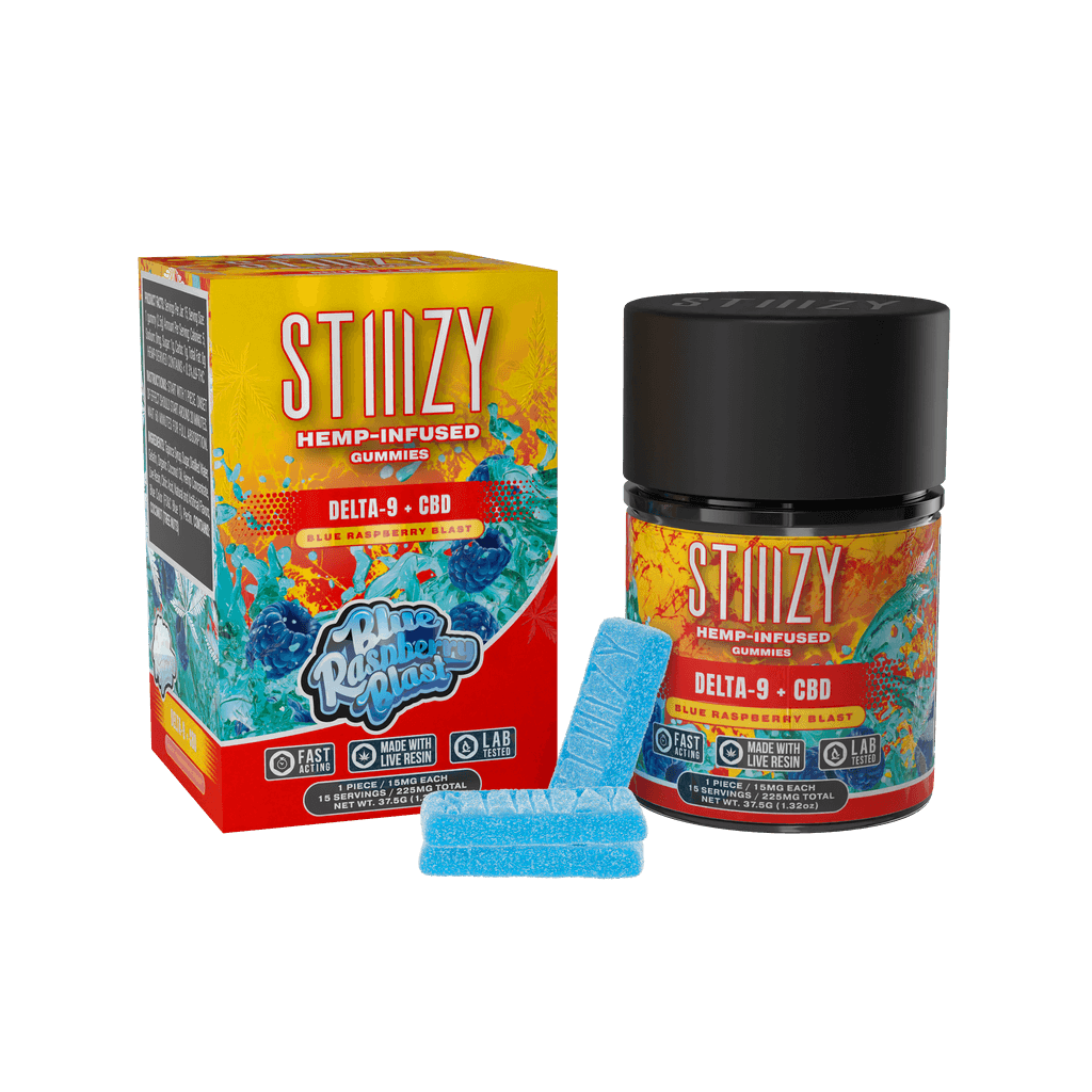 STIIIZY DELTA 9 + CBD 225MG GUMMIES