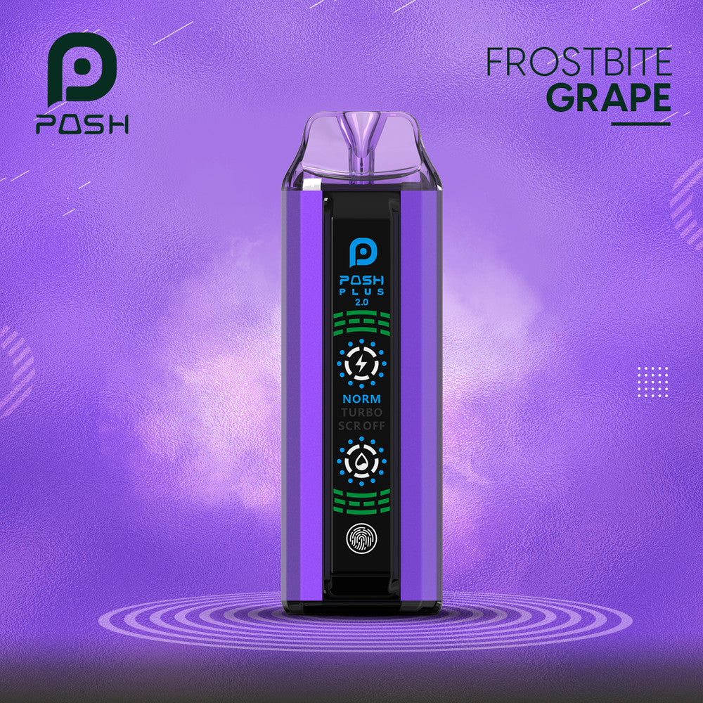 POSH PLUS 2.0 5% DISPOSABLE NORM MODE. 20K & TURBO MODE 10K PUFFS