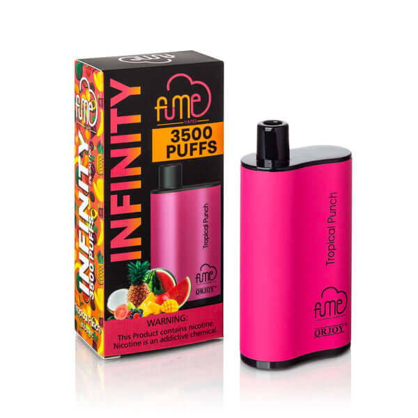 Fume Vapes INFINITY 12ML 3500 Puffs 1500mAh Prefilled Salt Nicotine Disposable