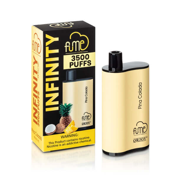 Fume Vapes INFINITY 12ML 3500 Puffs 1500mAh Prefilled Salt Nicotine Disposable