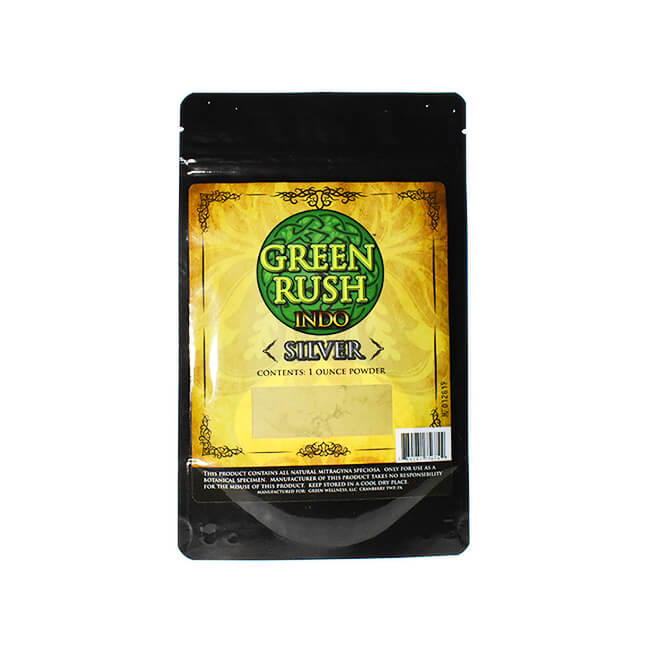 Green Rush Silver Kratom Powder 1oz