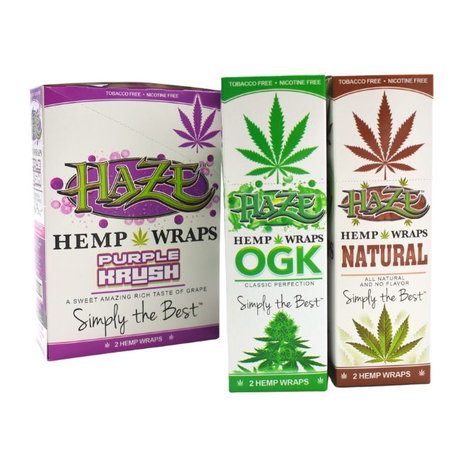 HAZE HEMP WRAPS 2CT