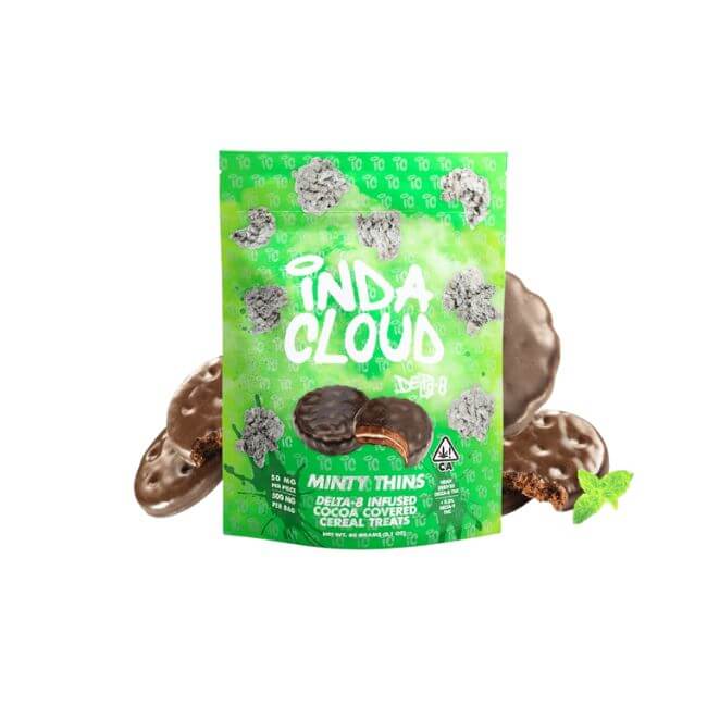 INDA CLOUD DELTA 8 CHOCO NUGGZ 500MG BAG