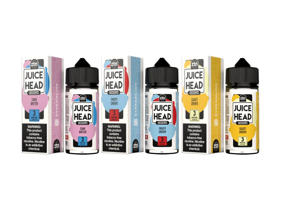 Juice Head Desserts Synthetic Nicotine E-Liquid 100ML