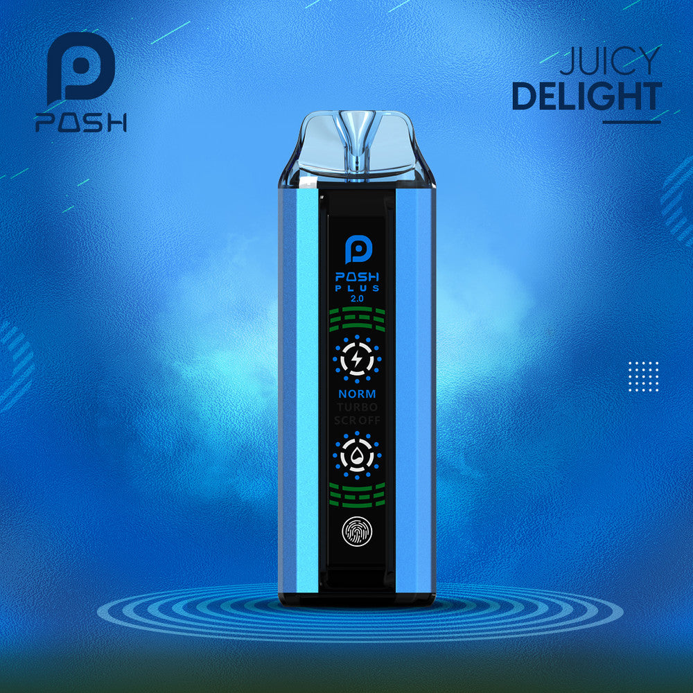 POSH PLUS 2.0 5% DISPOSABLE NORM MODE. 20K & TURBO MODE 10K PUFFS