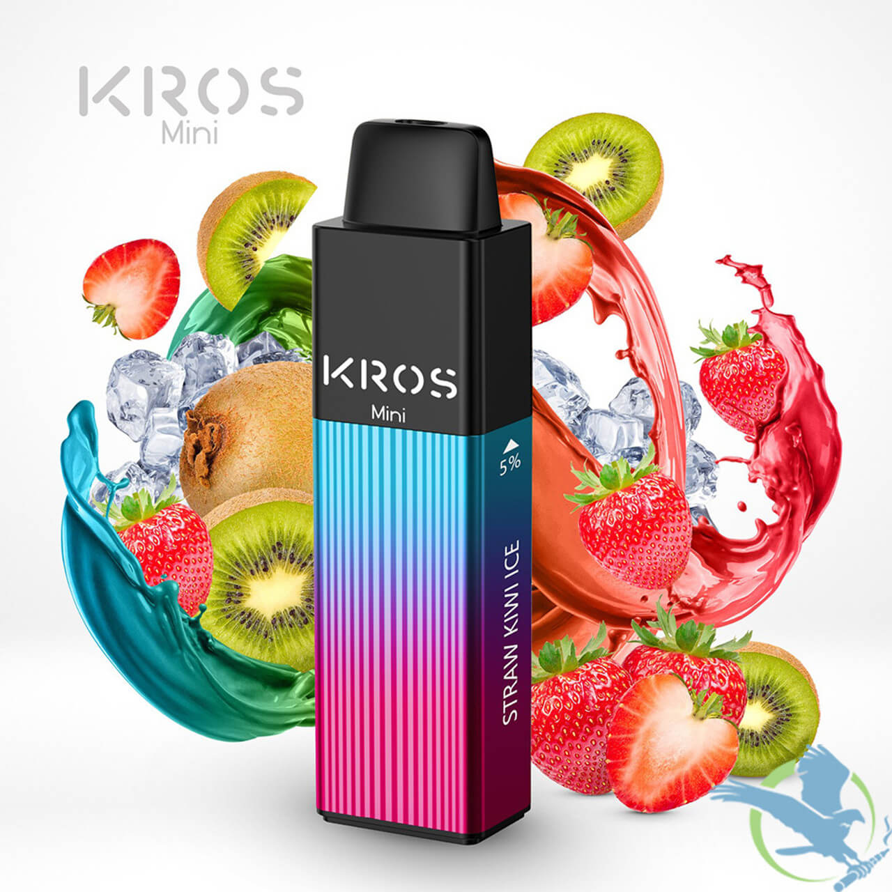 KROS Mini 10ML 4000 Puffs 650mAh Rechargeable Prefilled Nicotine Salt Disposable Vape With Premium Mesh Coil