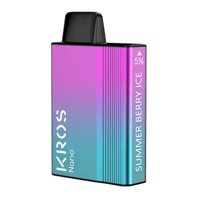 KROS Nano 13ML 5000 Puffs 650mAh Rechargeable Prefilled Nicotine Salt Disposable Vape With Premium Mesh Coil