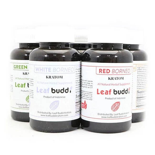 LEAF BUDDI KRATOM 300 CAPSULES