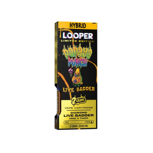 LOOPER DIAMOND LIVE BADDER + HHC + THC-P LIMITED EDITION 2GM CART