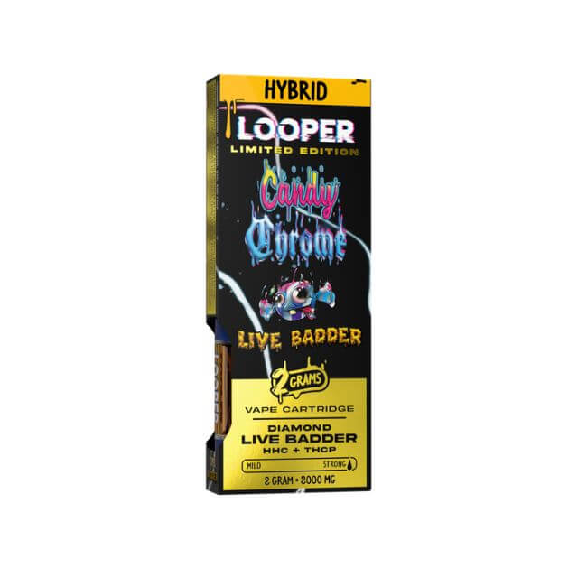 LOOPER DIAMOND LIVE BADDER + HHC + THC-P LIMITED EDITION 2GM CART
