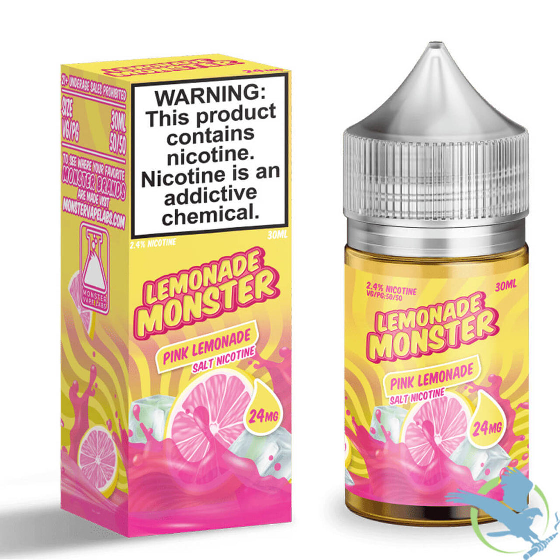 Lemonade Monster Synthetic Nicotine Salt E-Liquid 30ML By Jam Monster