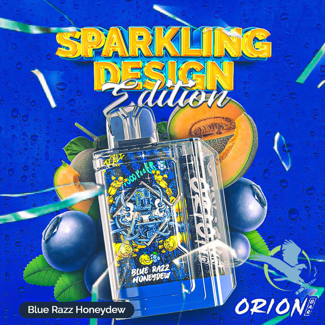 Lost Vape Orion Bar Sparkling Edition 18ML 7500 Puffs 650mAh Prefilled Nicotine Salt Rechargeable Disposable Vape Device