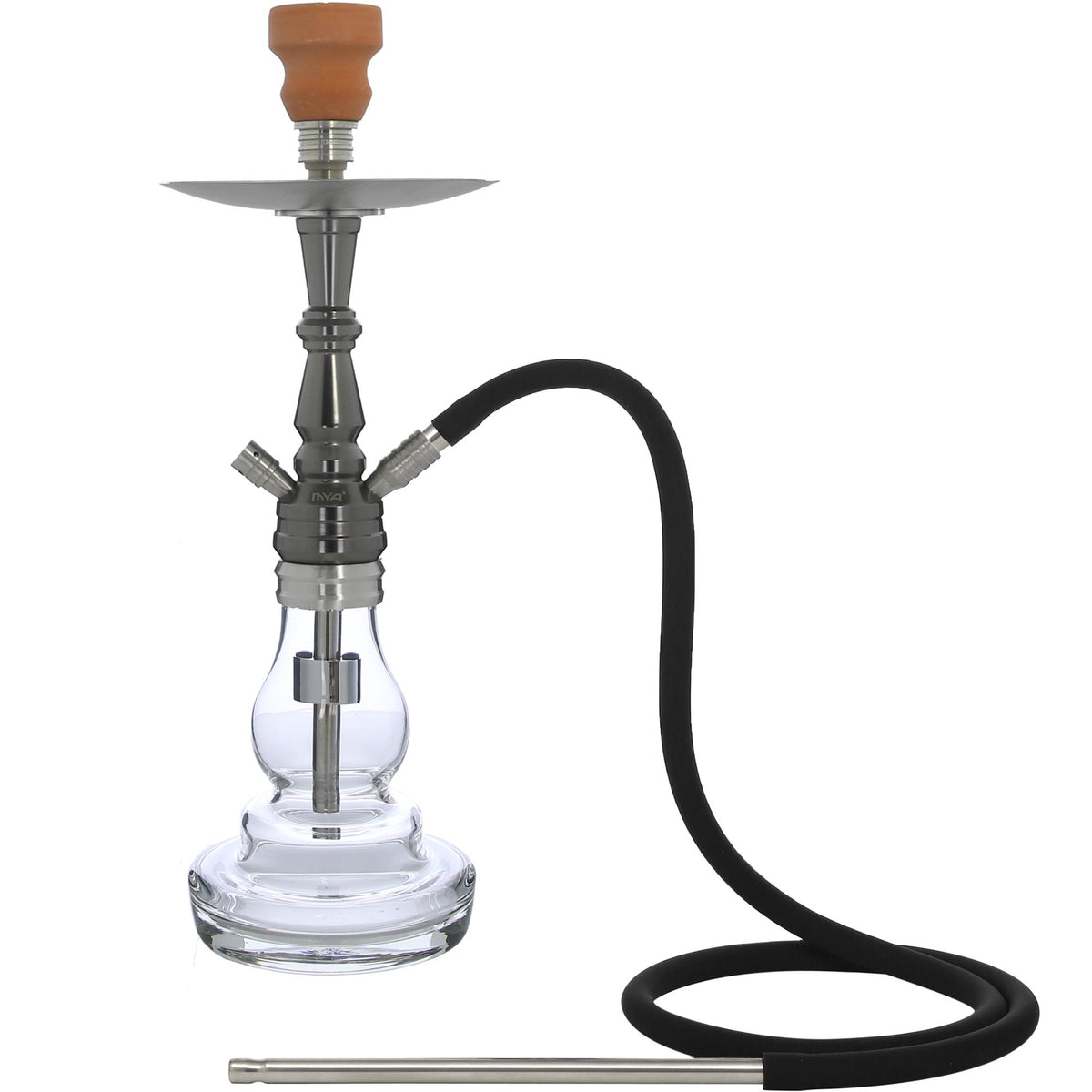 MYA Mini Robusto 500-S-104 Dark Grey Hookah