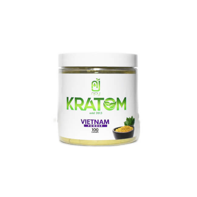 NJOY KRATOM 100GRAM POWDER IN JAR