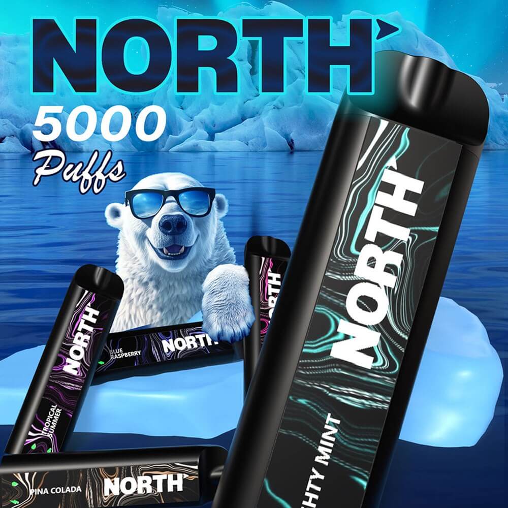 NORTH 5% DISPOSABLE 5K PUFFS