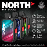 NORTH FT12000 5% DISPOSABLE 12K PUFFS