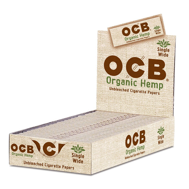 OCB ORGANIC HEMP PAPER SINGLE WIDE