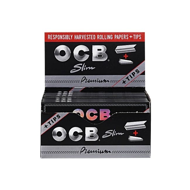 OCB PREMIUM PAPERS + TIPS SLIM