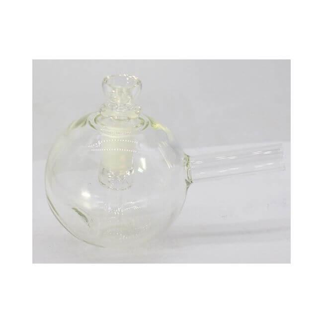 PHOENIX GLASS 3″ ROUND SHAPE GLOBE DESIGN WATER PIPE