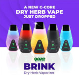 Ooze Brink 1800mAh Sub Ohm Dry Herb Vaporizer With C-Core Technology