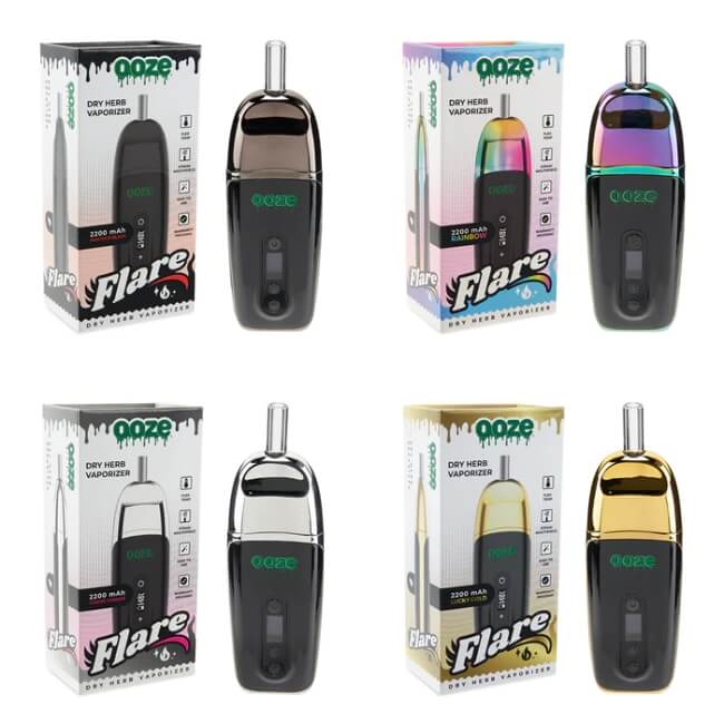 OOZE FLARE 2200mAH DRY HERB VAPORIZER KIT