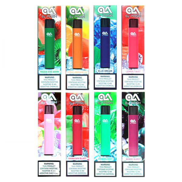Ola By Posh 8.5ML 3000 Puffs Prefilled Nicotine Salt Disposable Device With Adjustable Airflow & Mesh Coil